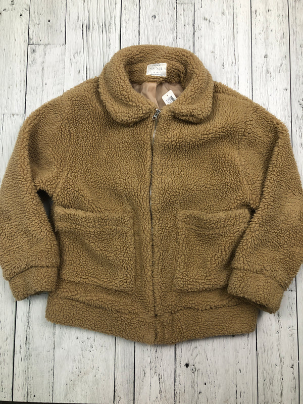 Urban Heritage brown fuzzy sweater - Hers S