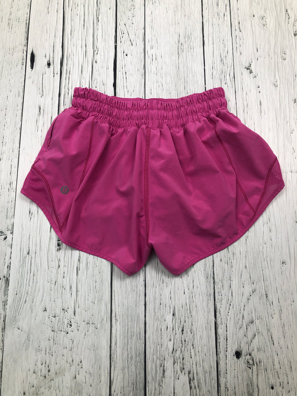 lululemon pink shorts - Hers XXS/0