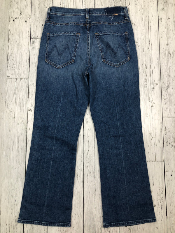 Mother Superior blue scooter ankle jeans - Hers S/28