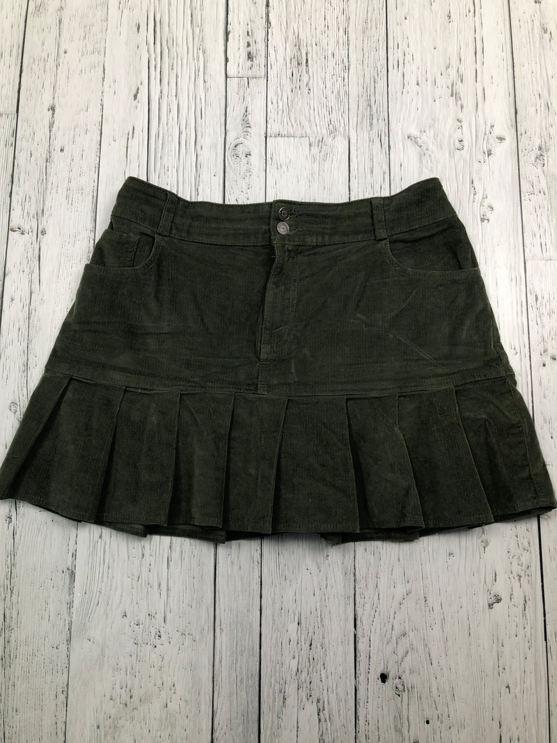 Hollister green high rise skirt - Hers M