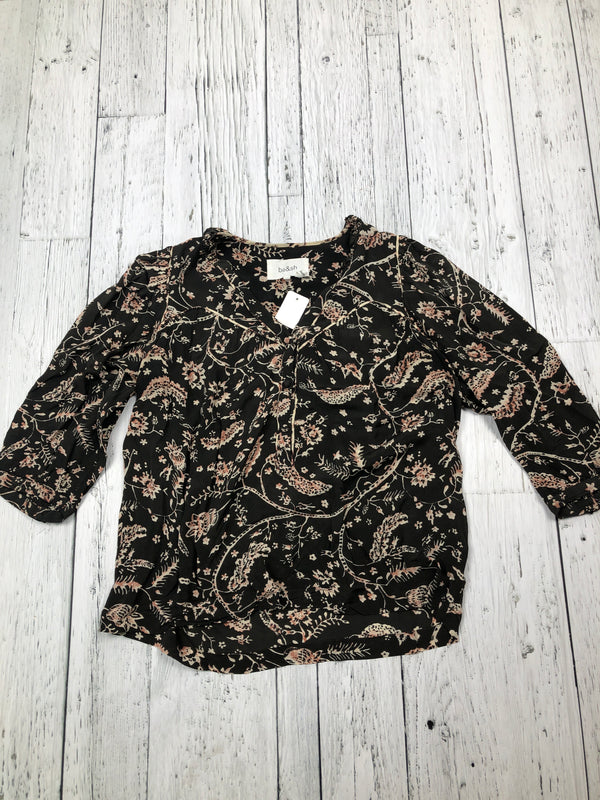 Ba&sh brown floral blouse - Hers XS
