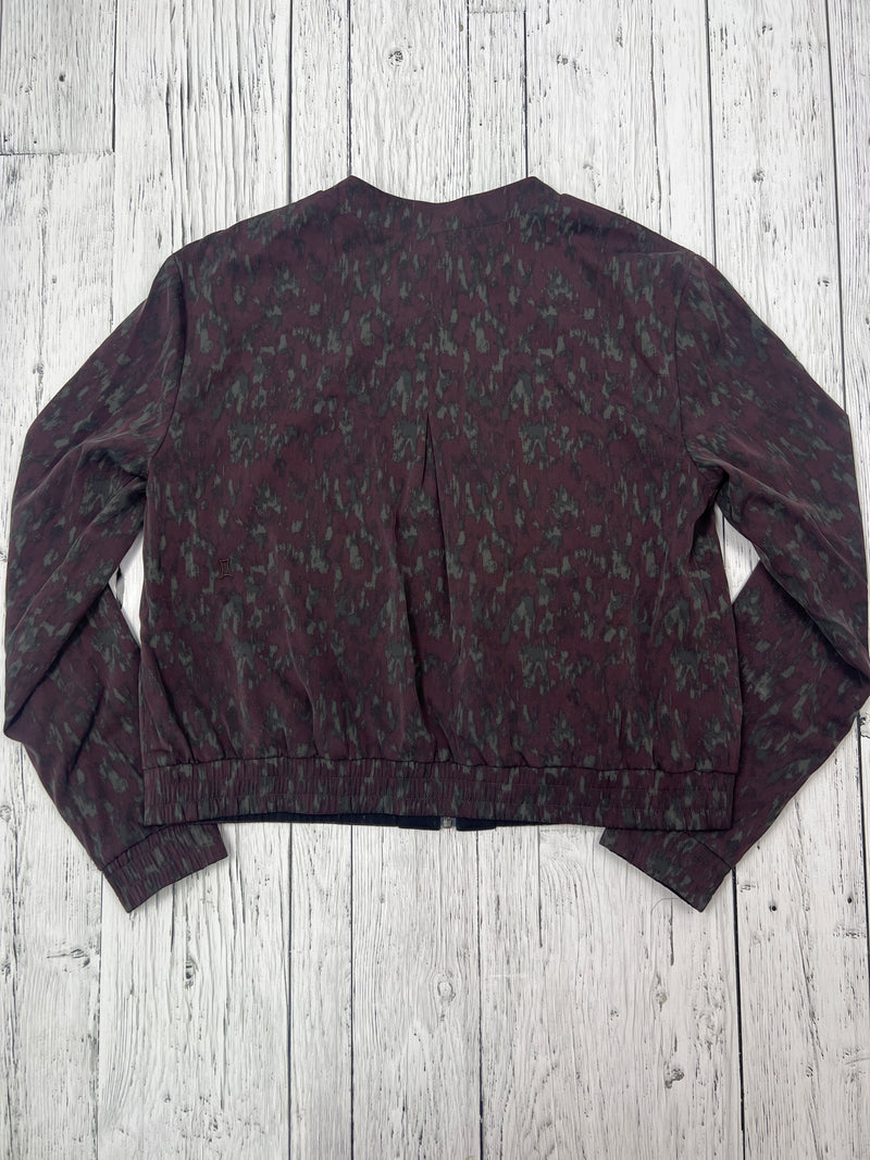 Kit&Ace purple green patterned sweater - Hers XS/2