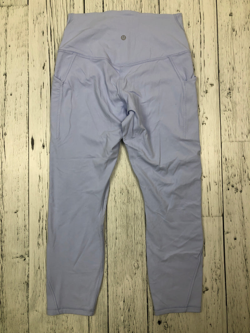 lululemon blue leggings - Hers M/8