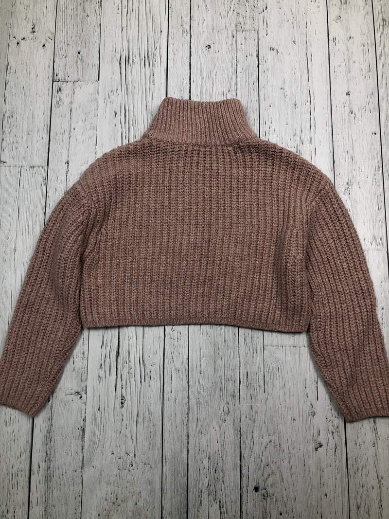 Garage pink knitted sweater - Hers S