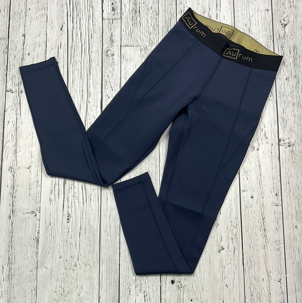 Aurum navy blue leggings - Hers XS