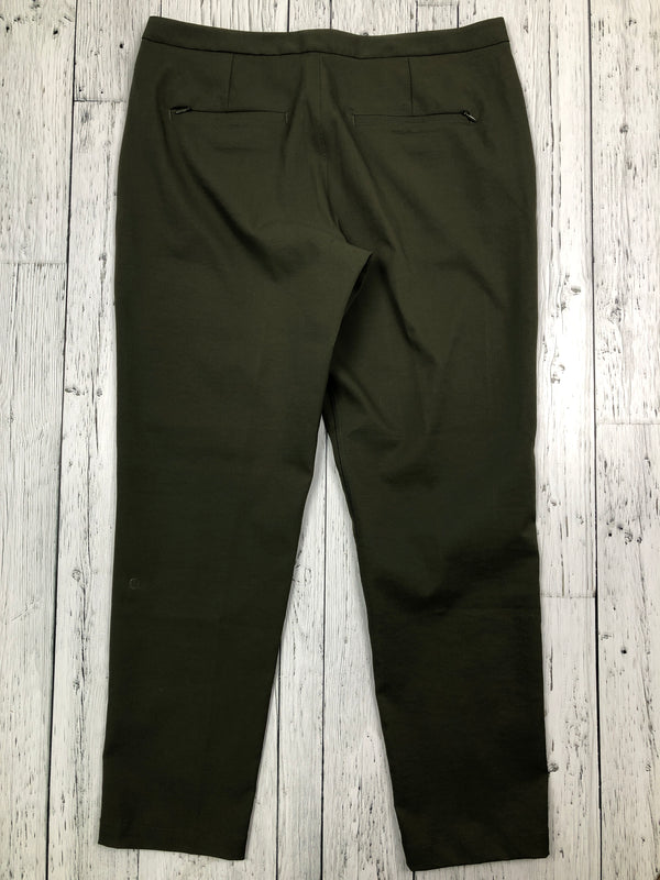 lululemon green pants - Hers M/10