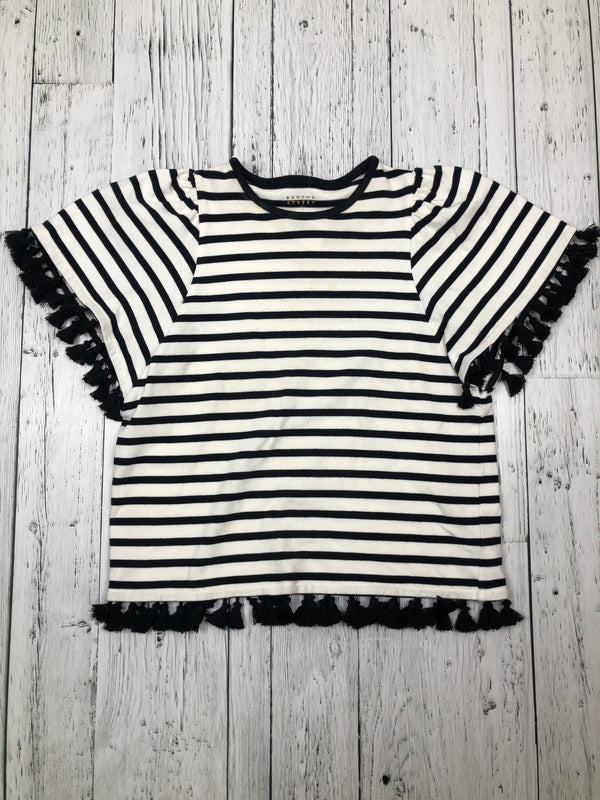Broome Street black white striped shirt - Hers XS