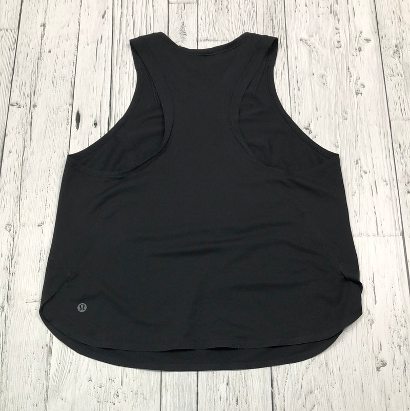 lululemon black tank top - Hers S