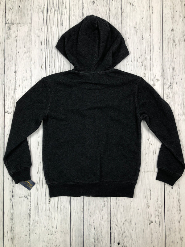 Polo Ralph Lauren black zip up hoodie - Boys 7