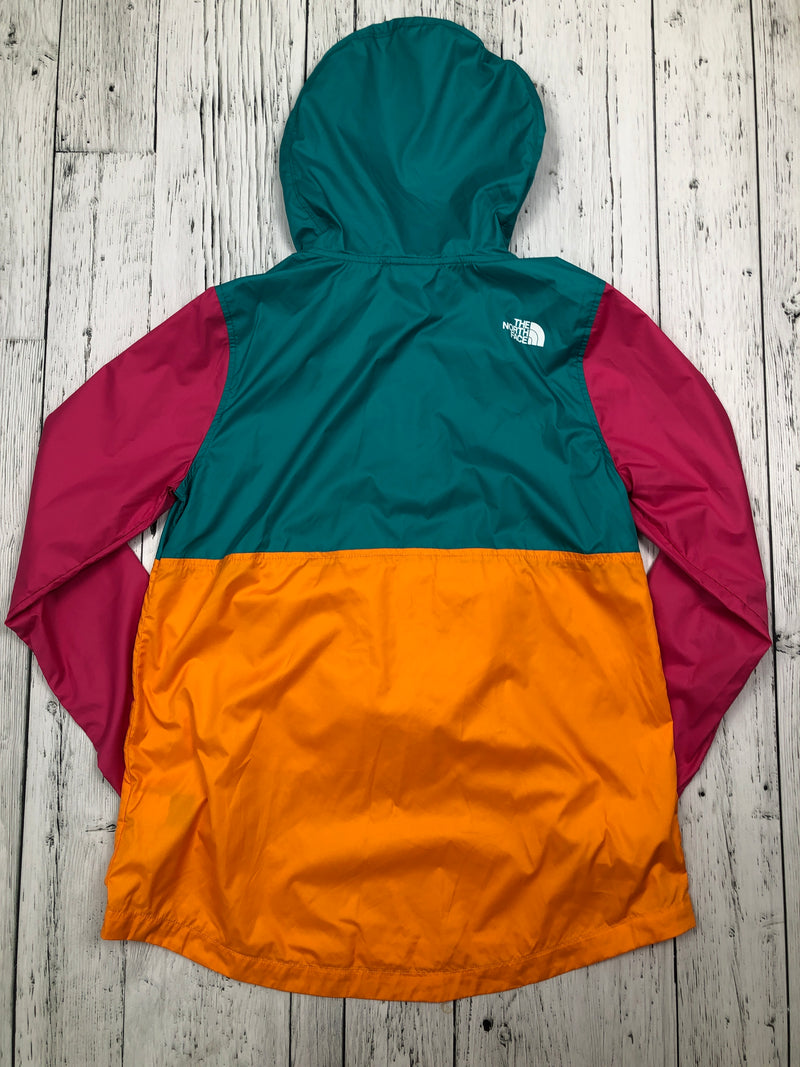 The North Face blue pink orange windbreaker - Hers XS