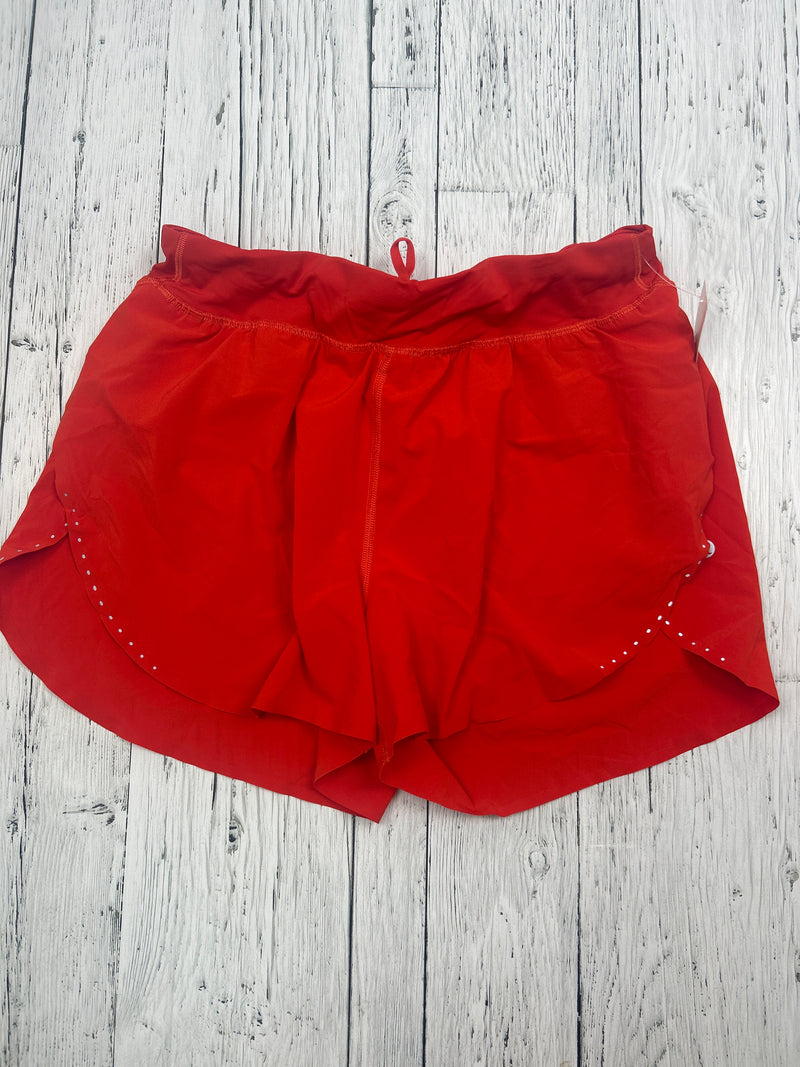 lululemon red shorts - Hers M/10