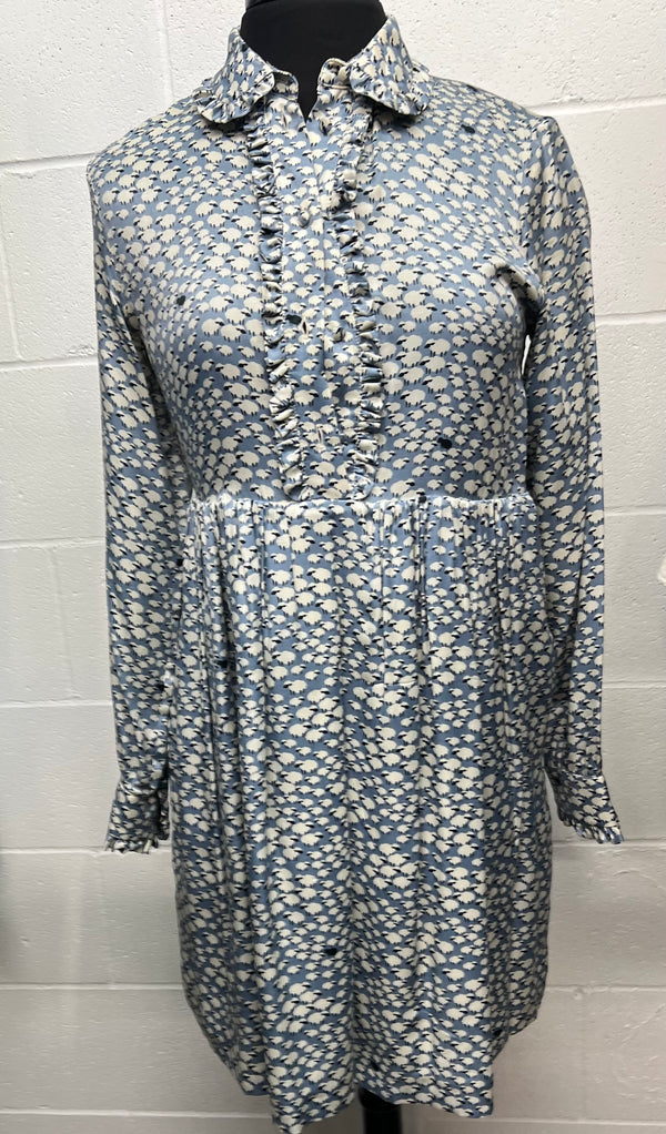 Paul & Joe Sister long sleeve dress, light blue, w/sheep Hers S/6
