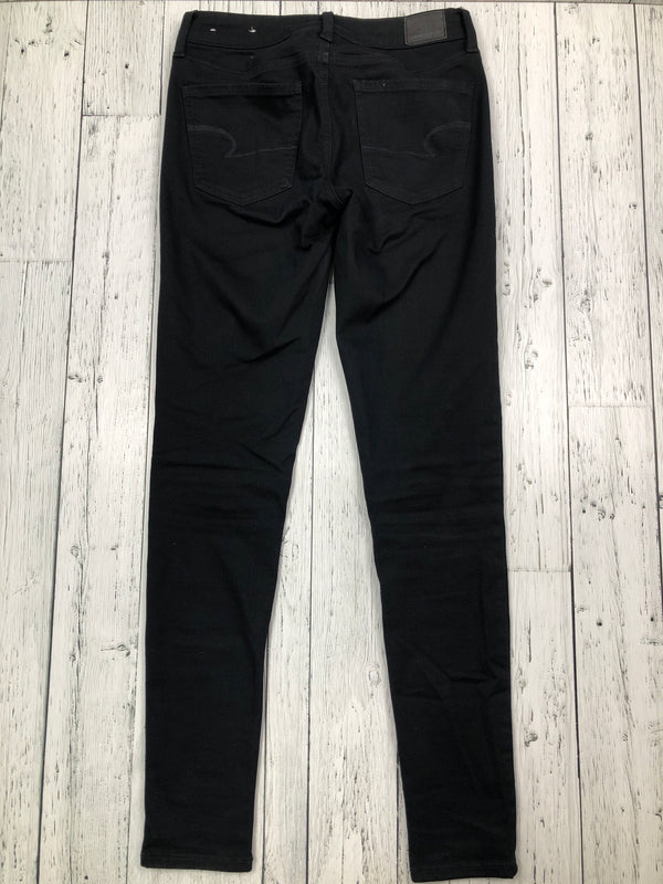 American Eagle black super super stretch jeans - Hers S/6