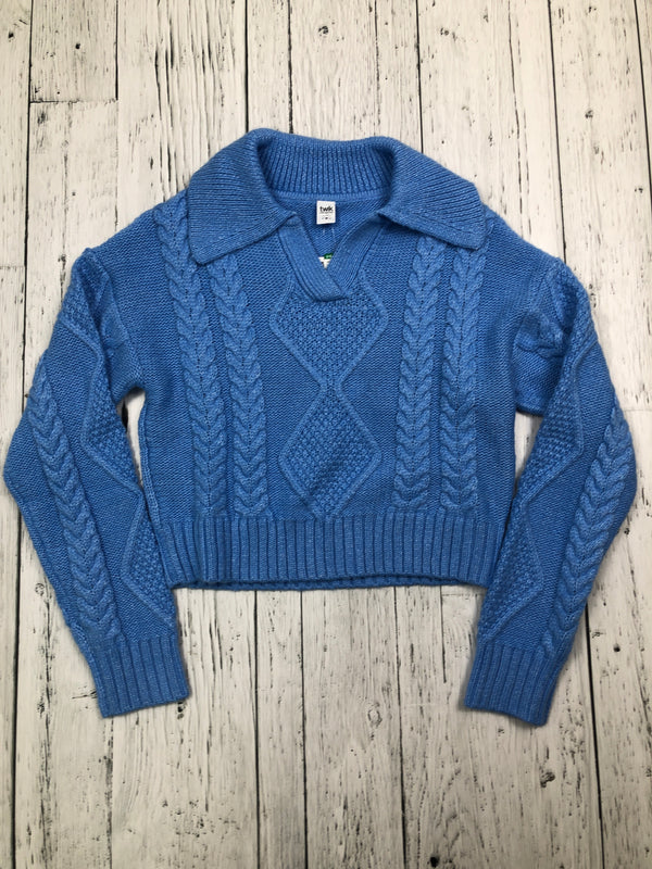 Twik blue knitted sweater - Hers S