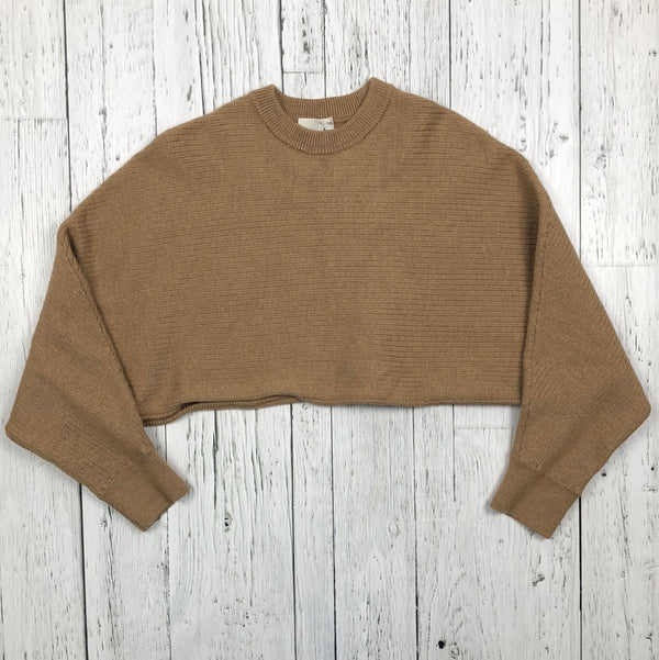Wilfred brown cropped sweater - Hers L