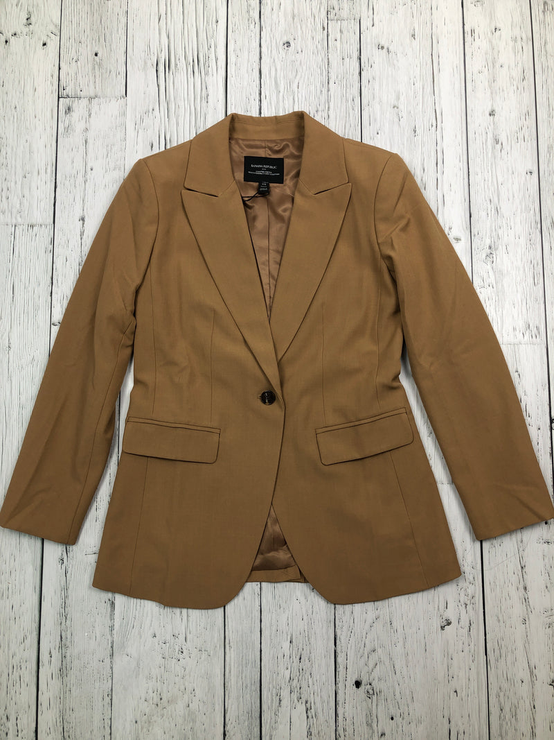 Banana Republic brown blazer - Hers XXS/00