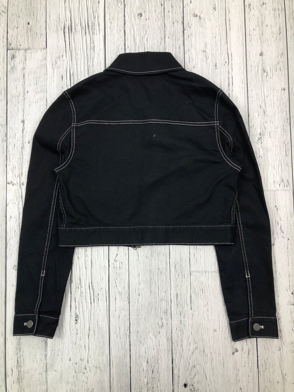 Oak+Fort black denim jacket - Hers S