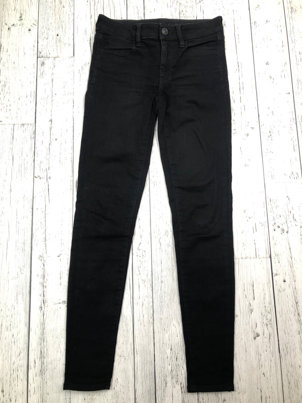 American Eagle Black Skinny Jeans - Hers XS/2 Long