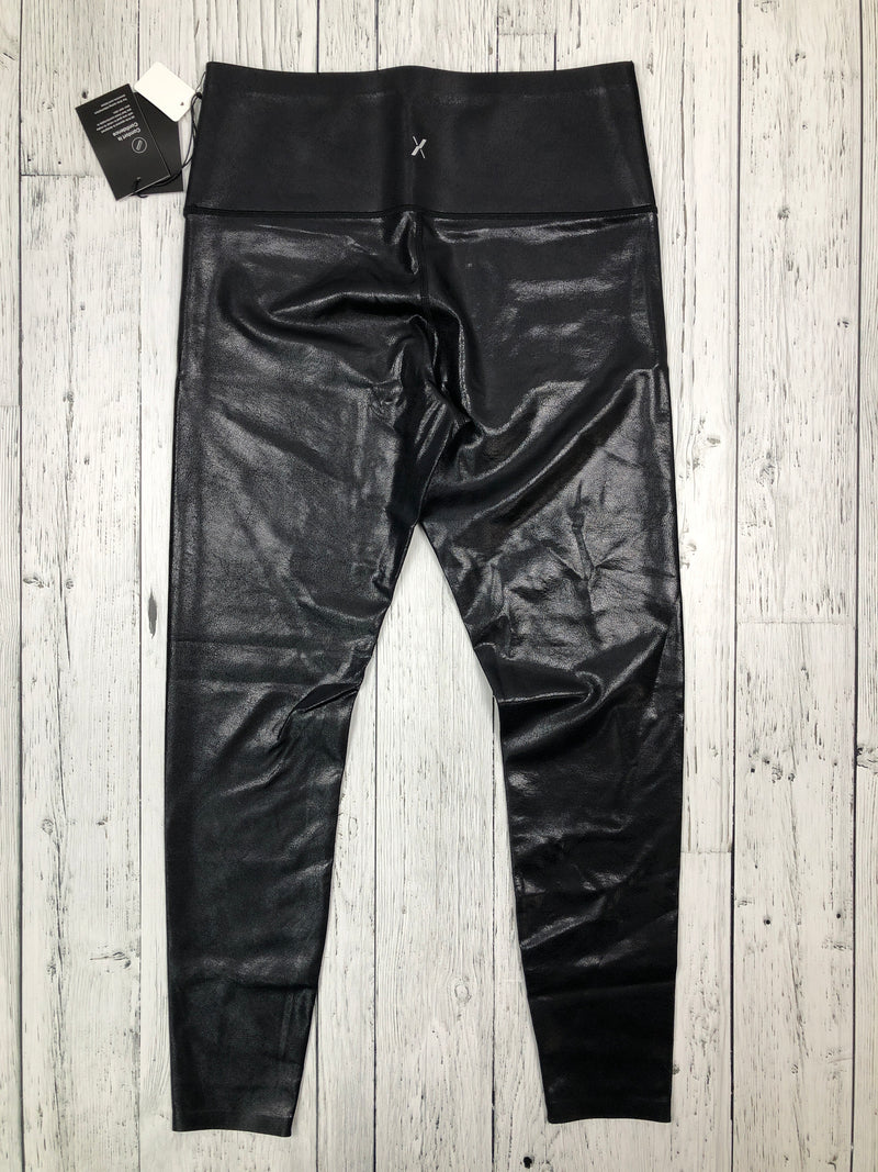 Knix black leather leggings - Hers L