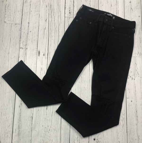 Hollister black distressed jeans - His XS(26x30)