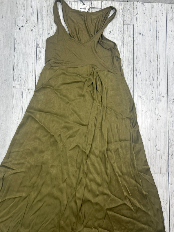 Anthropologie green maxi dress - Hers M