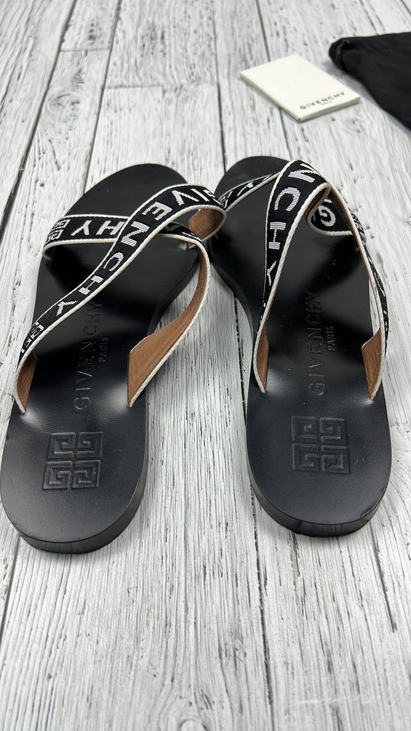 Givenchy black/white sandals sz39