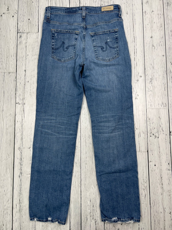 AG high rise blue jeans - Hers S/27