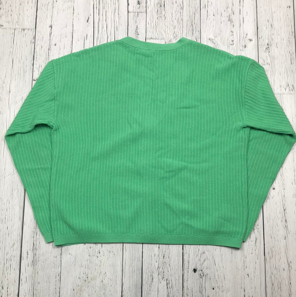 Talbots green sweater - Hers M