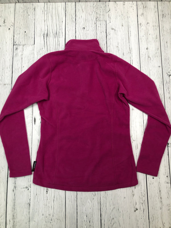 HELLY Hansen pink quarter zip sweater - Hers M