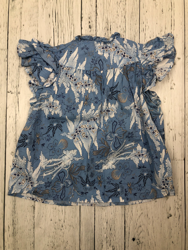 House of Harlow 1960 blue patterned shirt - Hers M