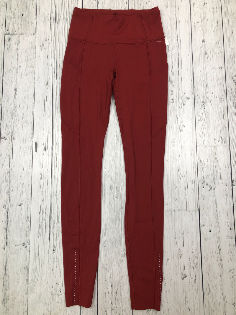 lululemon red leggings - Hers S/4