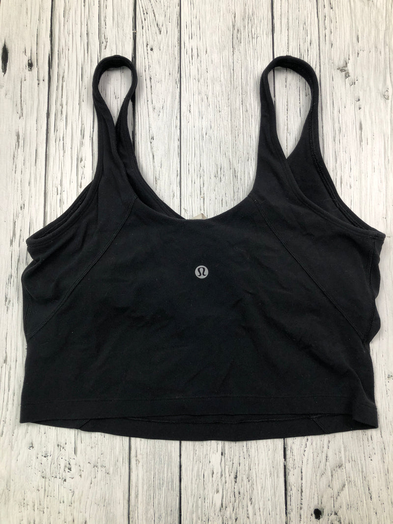 lululemon black tank top - Hers M/8