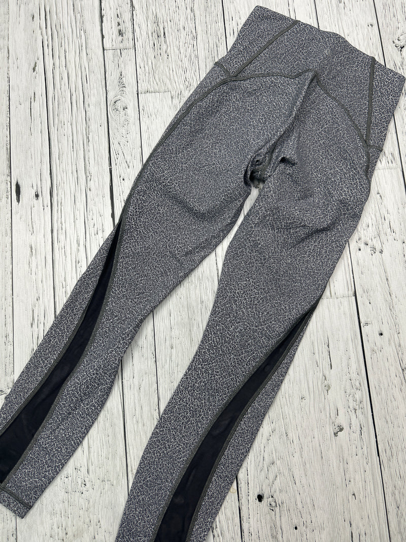 lululemon blue pattern mesh leggings - Hers 4