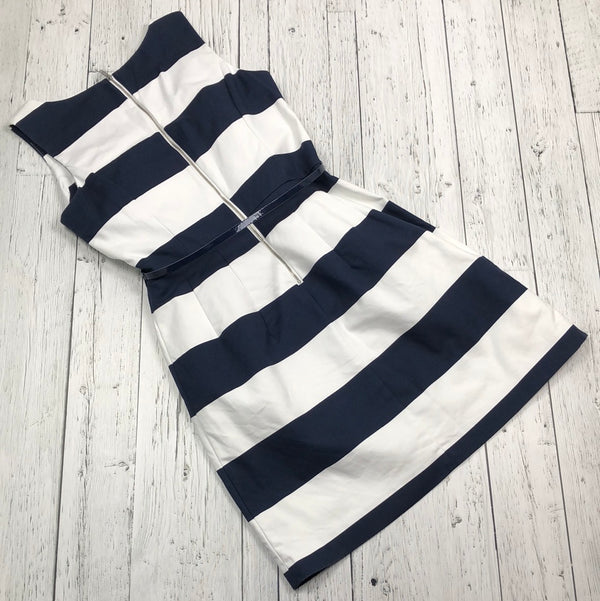 Tommy Hilfiger navy white striped dress - Hers L/10