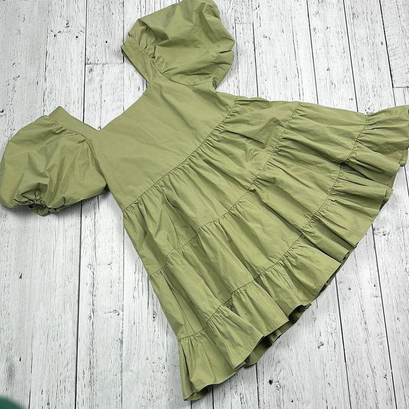 Oak+Fort green dress - Hers M