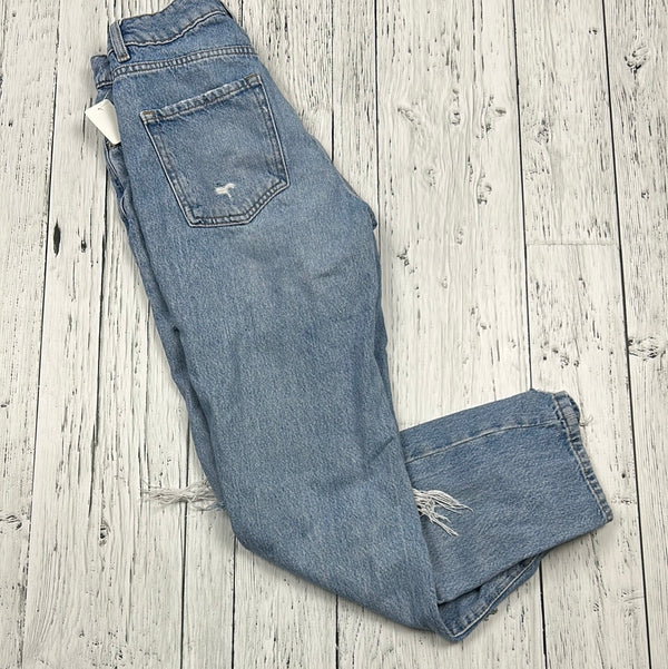 Garage distressed mom jeans - Hers XS/25