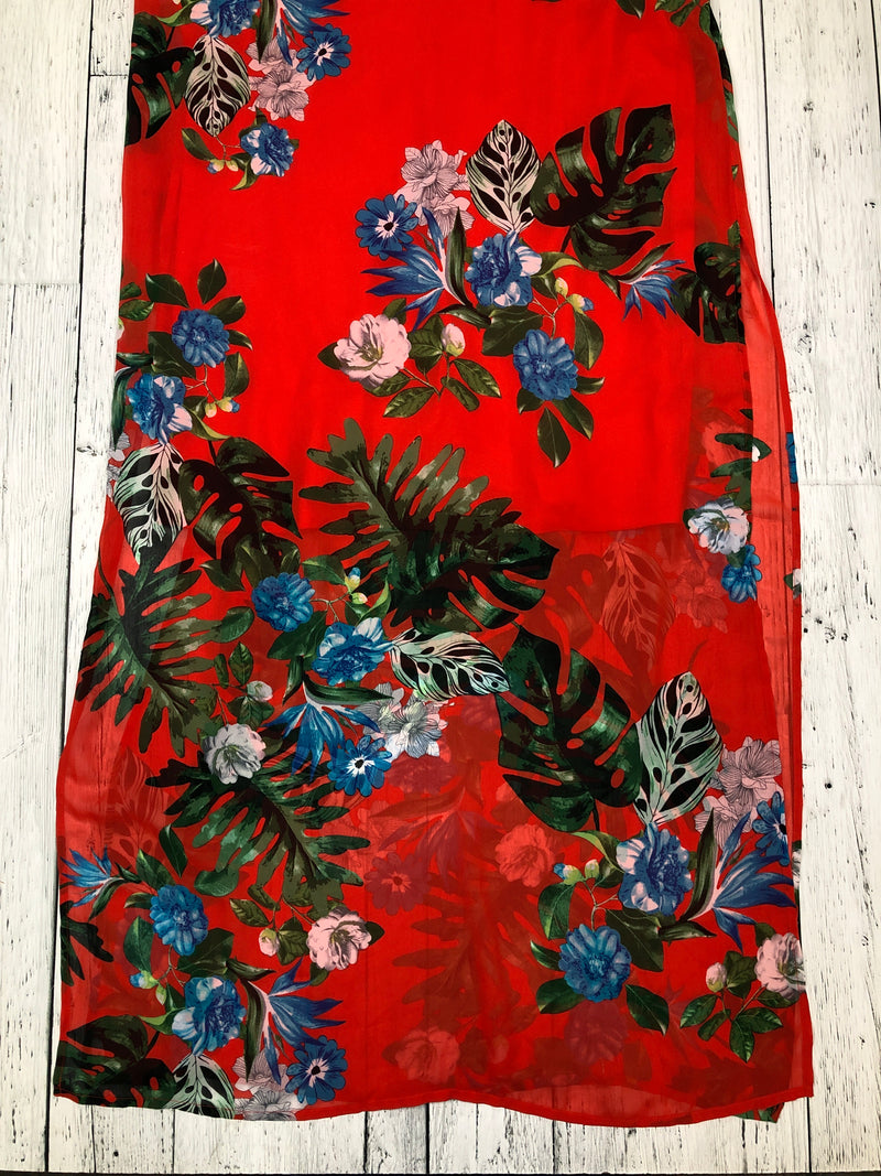 Vince Camuto red floral dress - Hers L