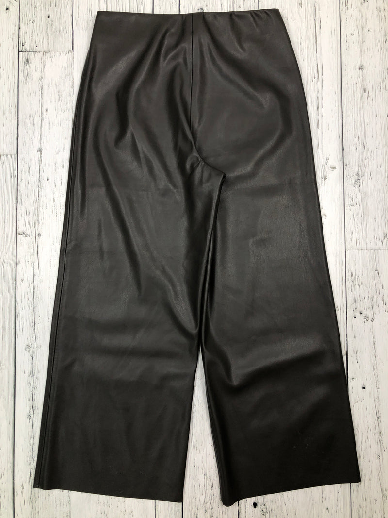 Saint brown pleather pants - Hers XS