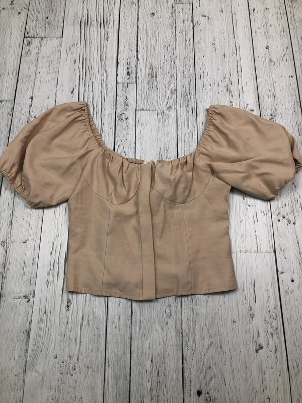 Wayf beige shirt - Hers M/8