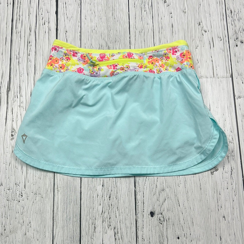 ivivva blue yellow floral skirt - Girls 8