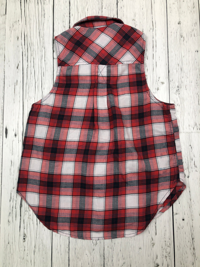 Garage red plaid shirt - Hers XS