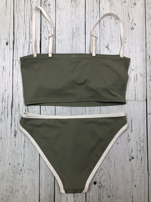 Oak+Fort green white bikini - Hers M