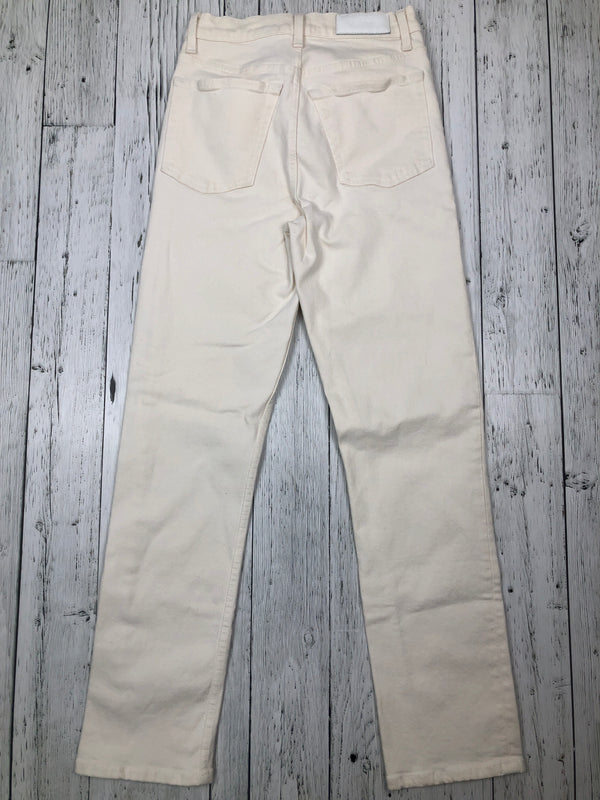 Re/Done white straight jeans - Hers S/26