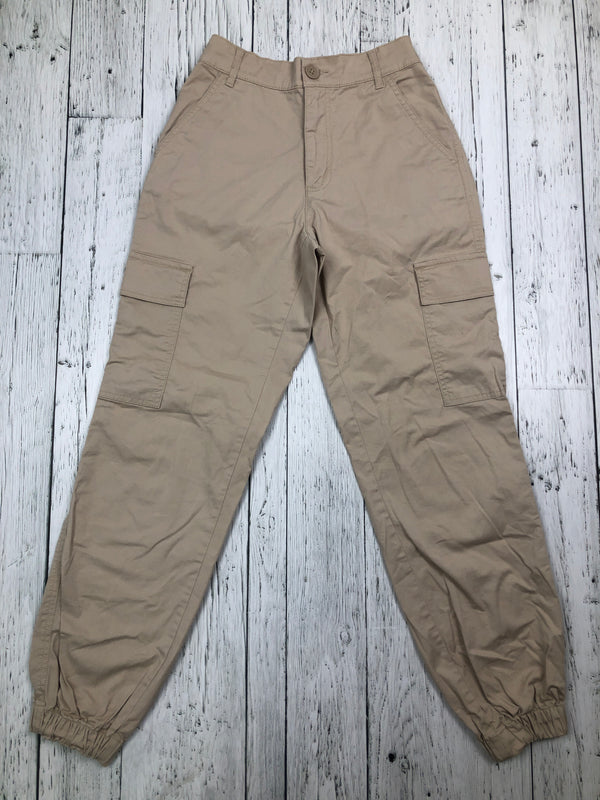 Garage Beige Cargo Joggers - Hers XS