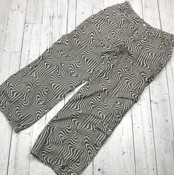 BDG grey beige patterned pants - Hers L