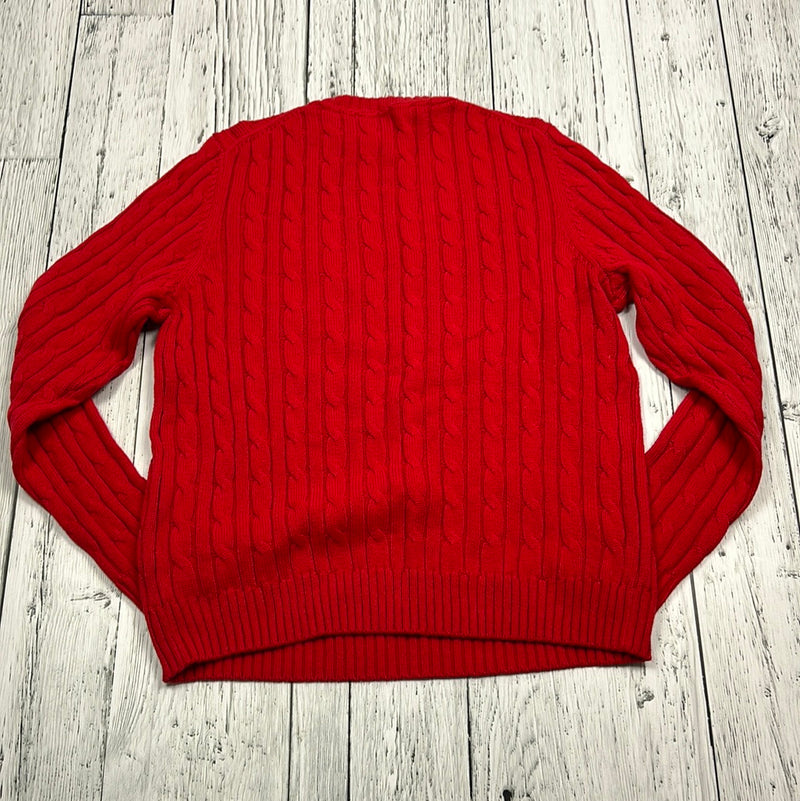 Contemporaine red sweater - Hers XL