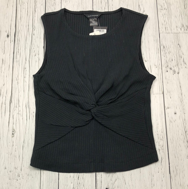 Club Monaco black tank top - Hers S