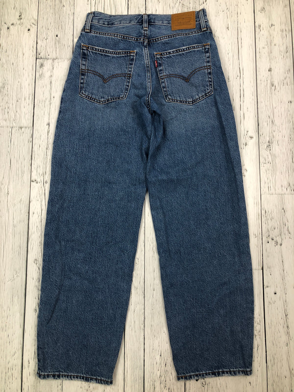 Levi’s baggy dad blue jeans - Hers XS/25