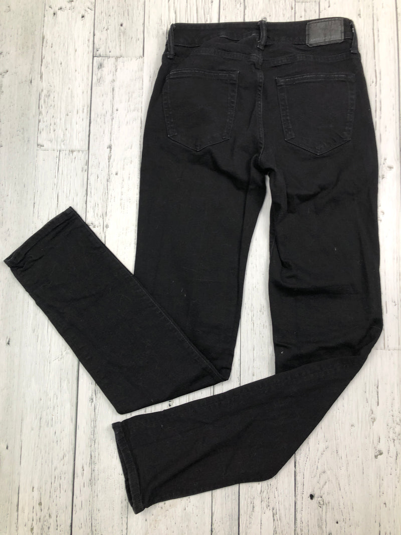 American Eagle slim straight black jeans - His S/30