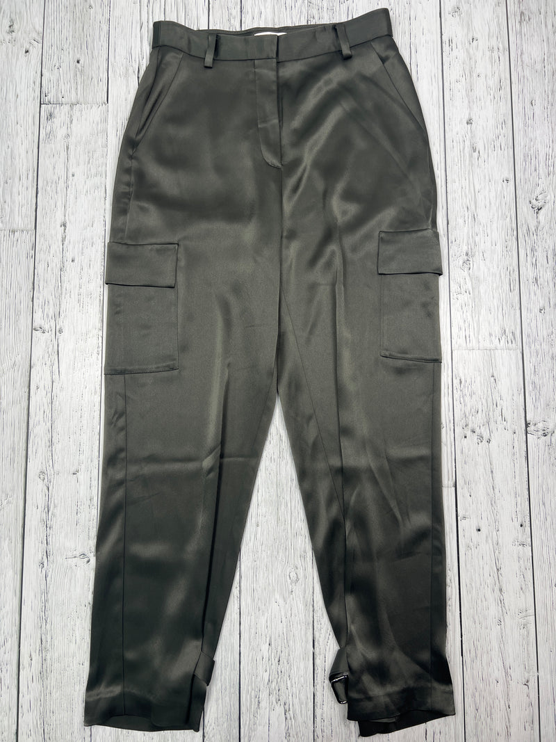 Babaton Aritzia green silk pants - Hers S/6